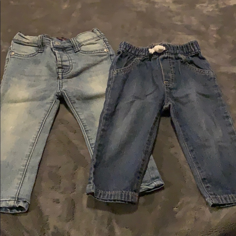 Boy Jeans Carter’s 12mo & 7 for All Mankind 18 mo